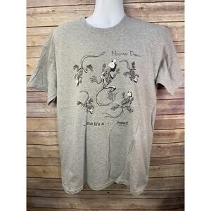 Hoover Dam Tee Funny VTG T Shirt Colorado Y2K 1996 Humor Joke L Made in USA